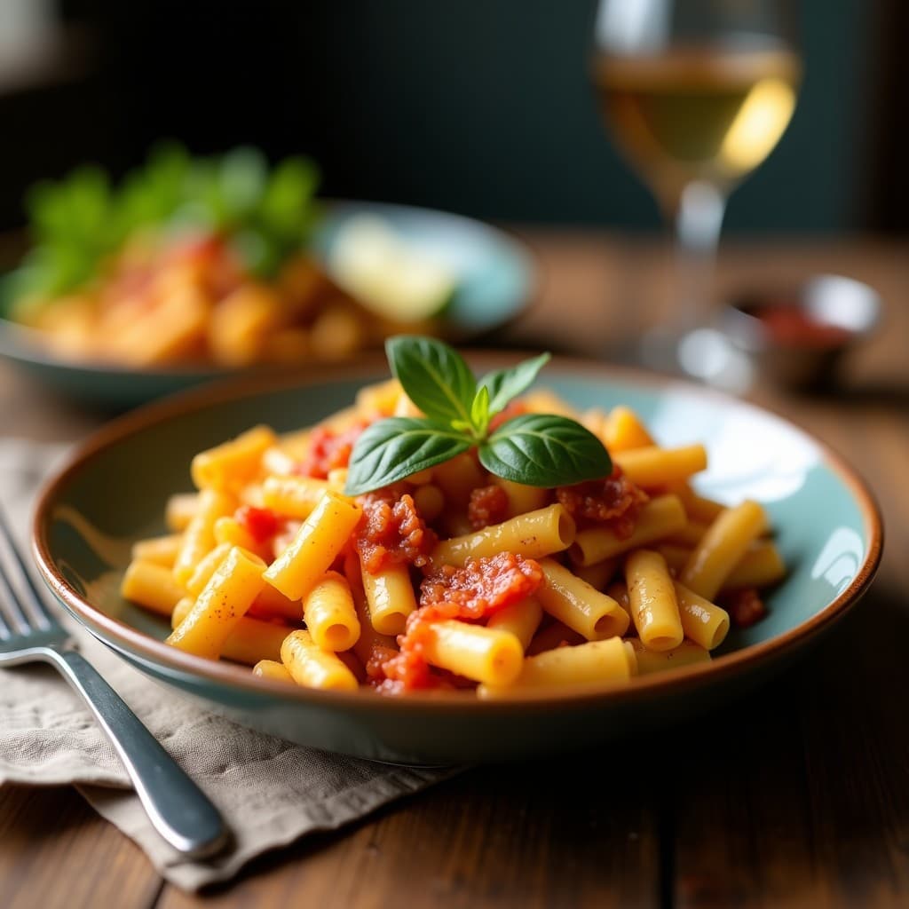 Macarrones con Salsa de 'Queso' Escondida