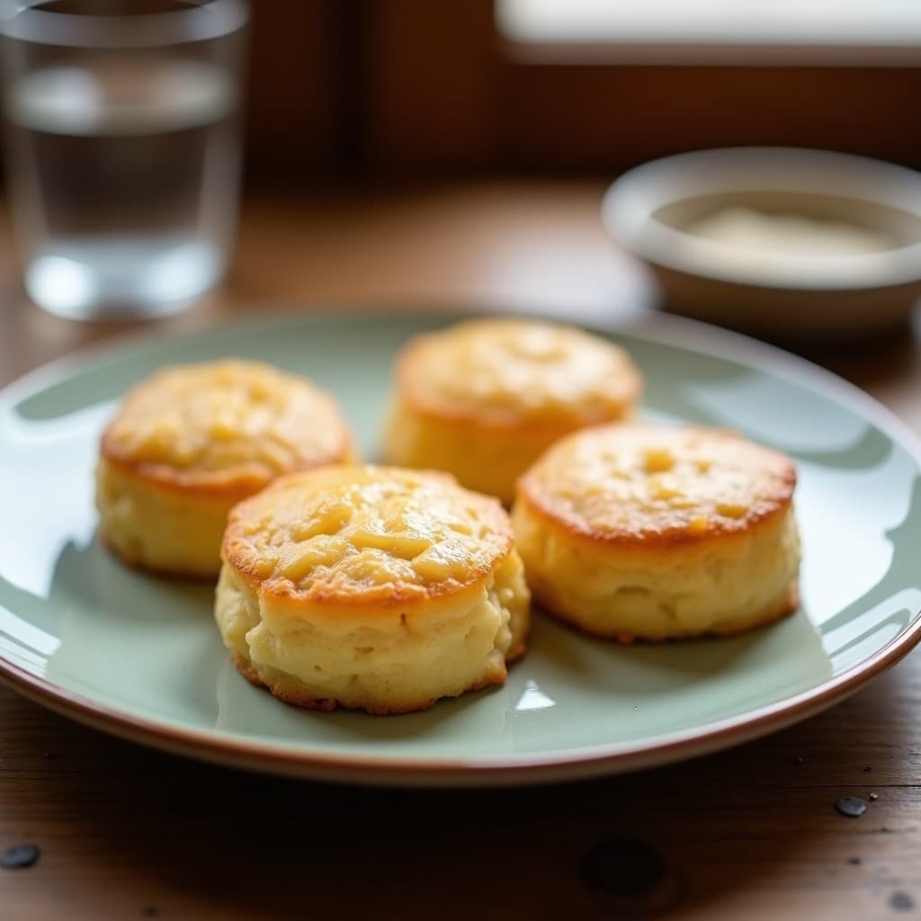 Tortitas de Avena y Queso Batido