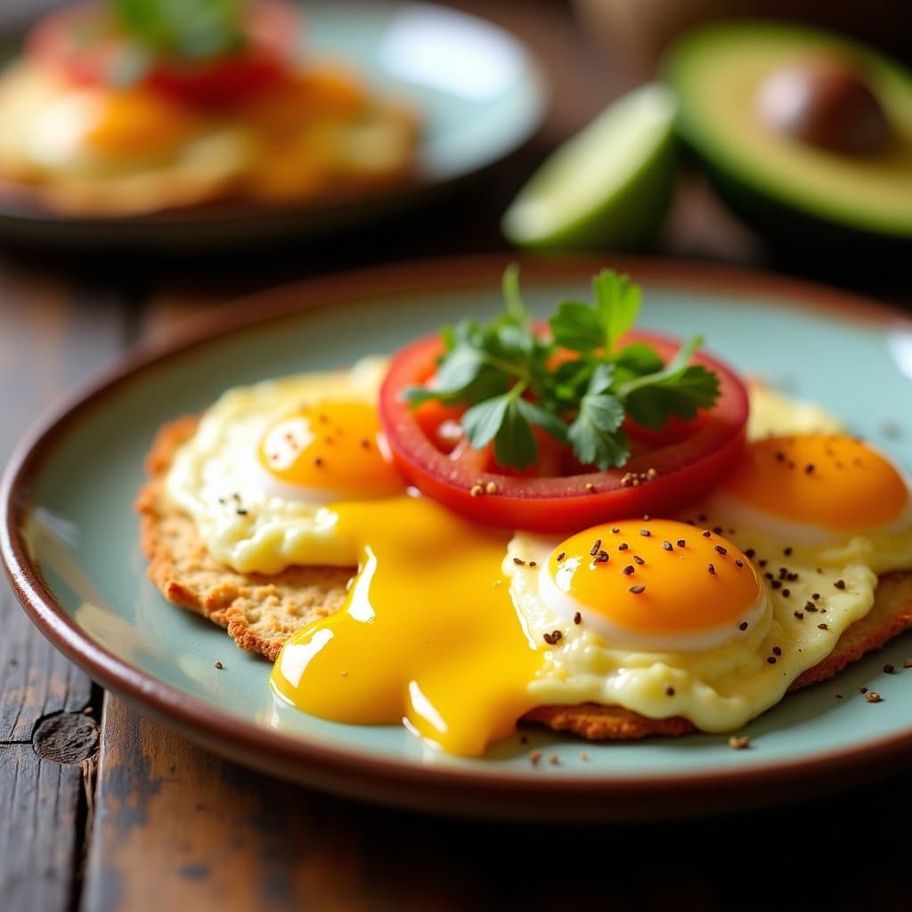 Huevos Revueltos Esponjosos con Aguacate