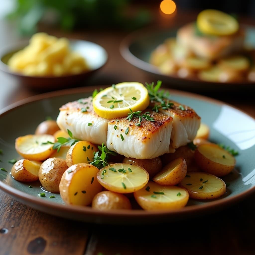 Dorada al Horno con Limón