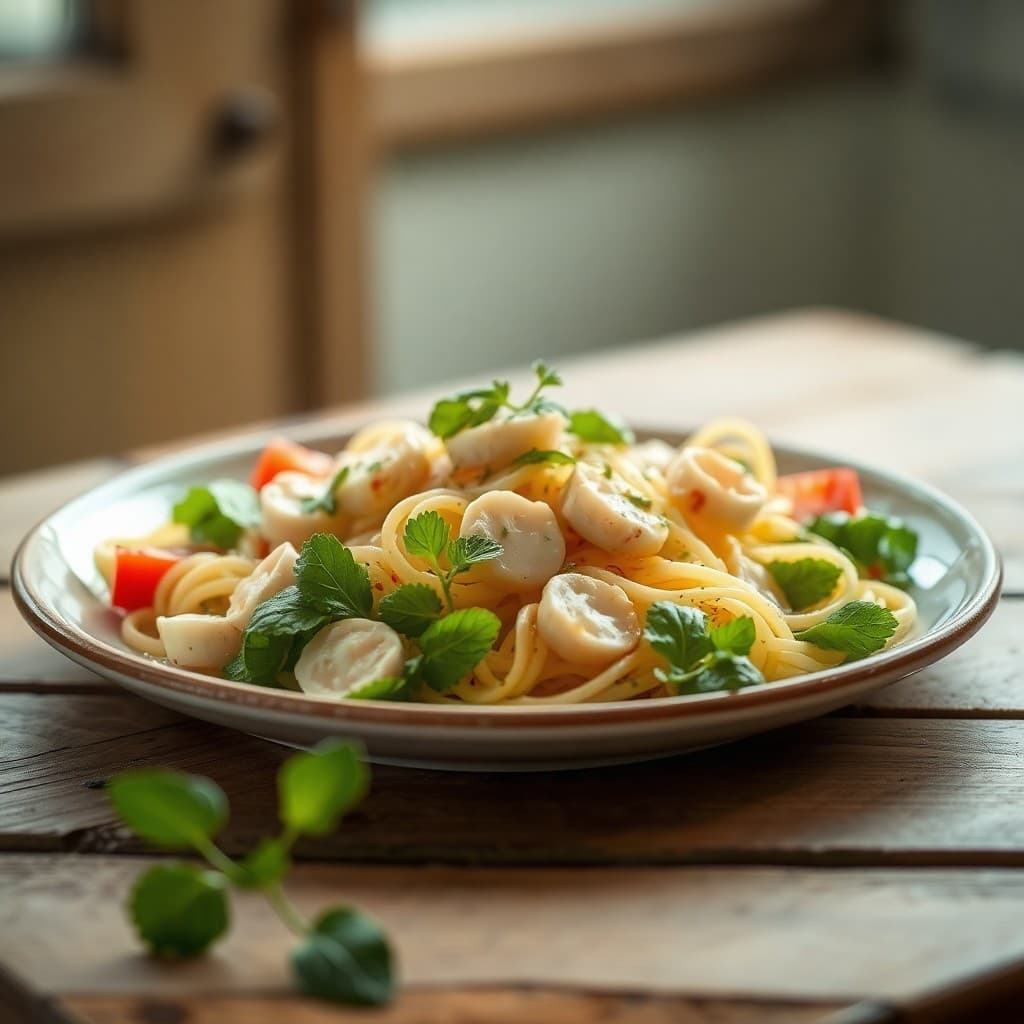 Ensalada de Pasta Fría con Atún