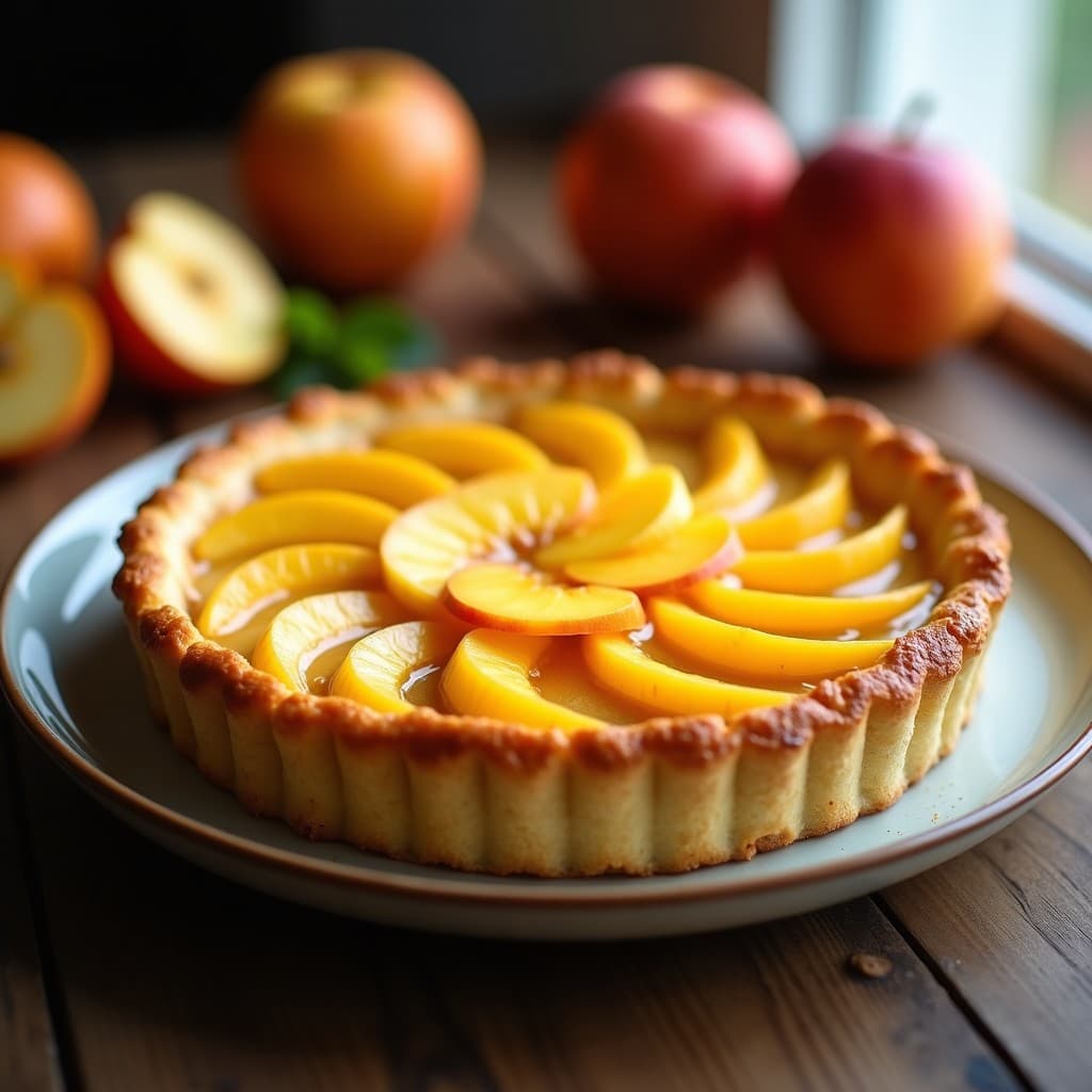 Tarta de Manzana Rápida en Sartén (Sin Horno)