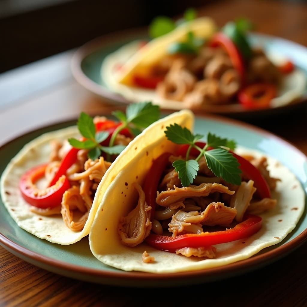 Fajitas de Aprovechamiento (Sobras de Pollo Asado)