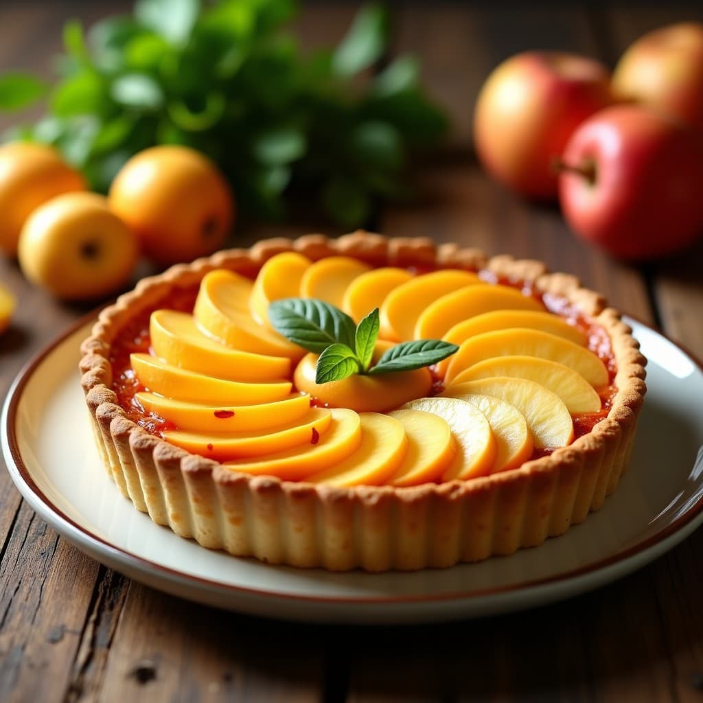 Tarta de Manzana con Hojaldre