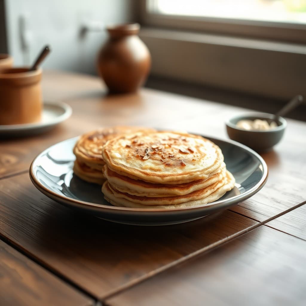 Tortitas de Avena y Plátano