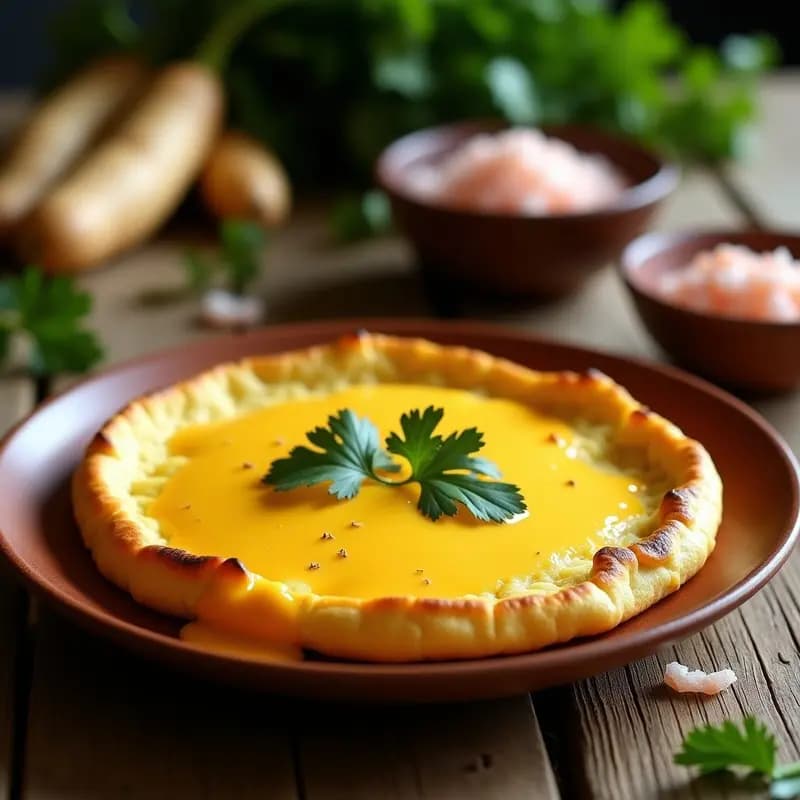 Arepa de Yuca y Queso de Cabaña: Versión Colombiana Sin Harina y Sin Lactosa