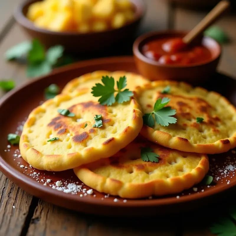 Arepas de Plátano Macho y Queso Costeño: Receta Venezolana para Acompañar cualquier Plato