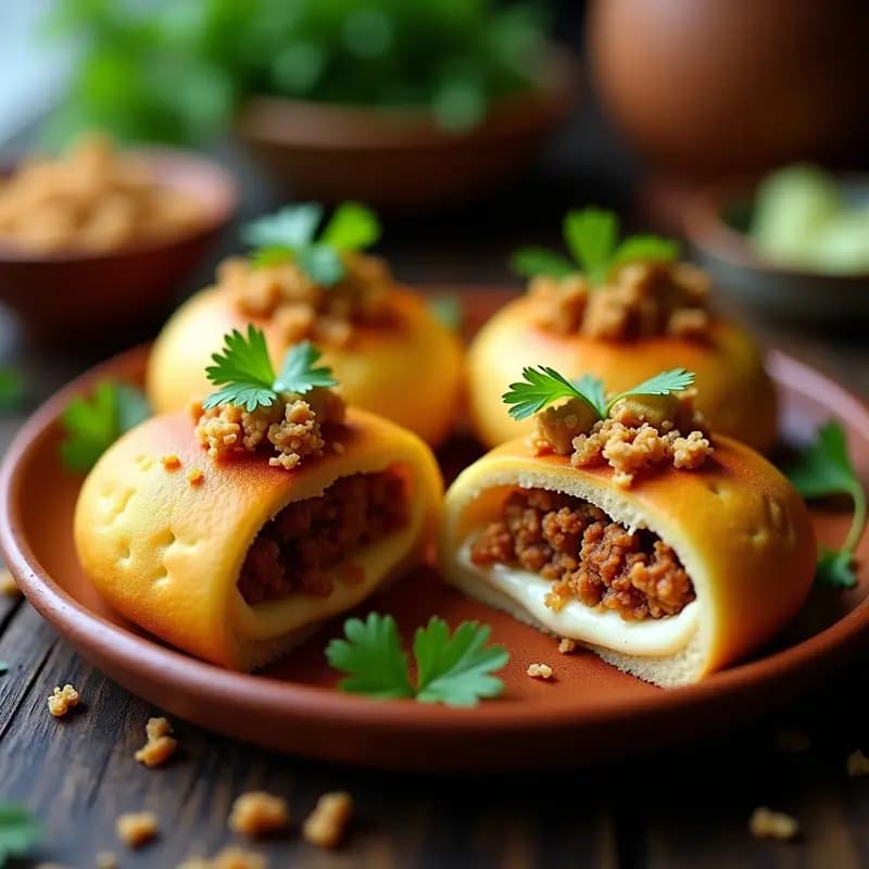 Arepas de Yuca y Queso de Almendras con Chorizo Vegano: Receta Venezolana Sin Gluten