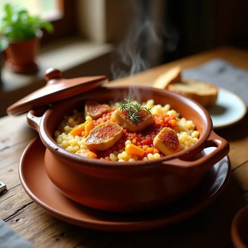 Arroz Caldero Murciano con Ñora y Conejo: Receta de Mar Menor en una Sola Olla