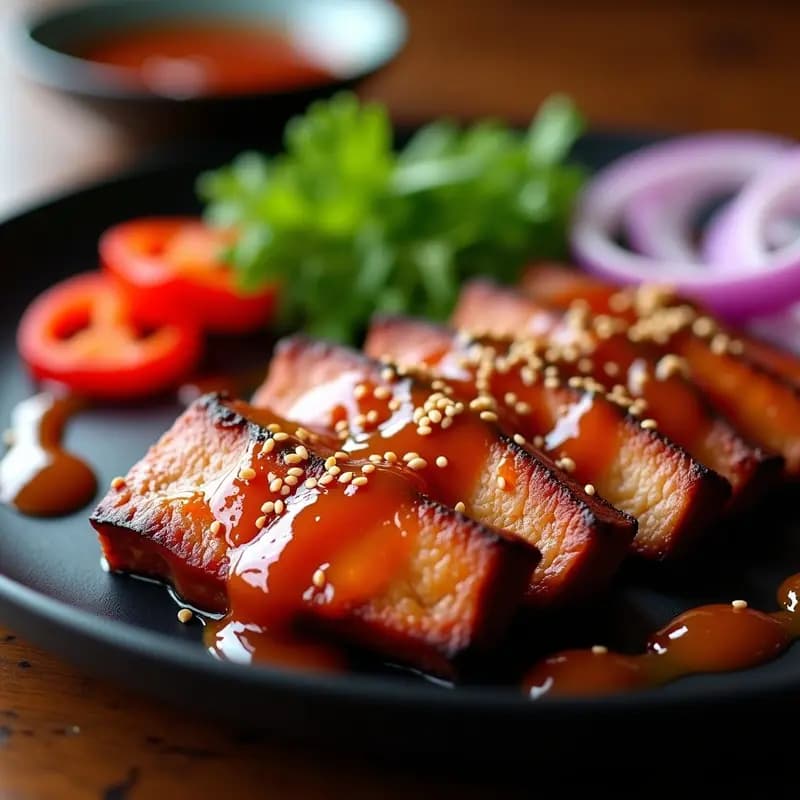 Asado de Tira Coreano con Salsa Gochujang: Receta en Airfryer Sin Aceite