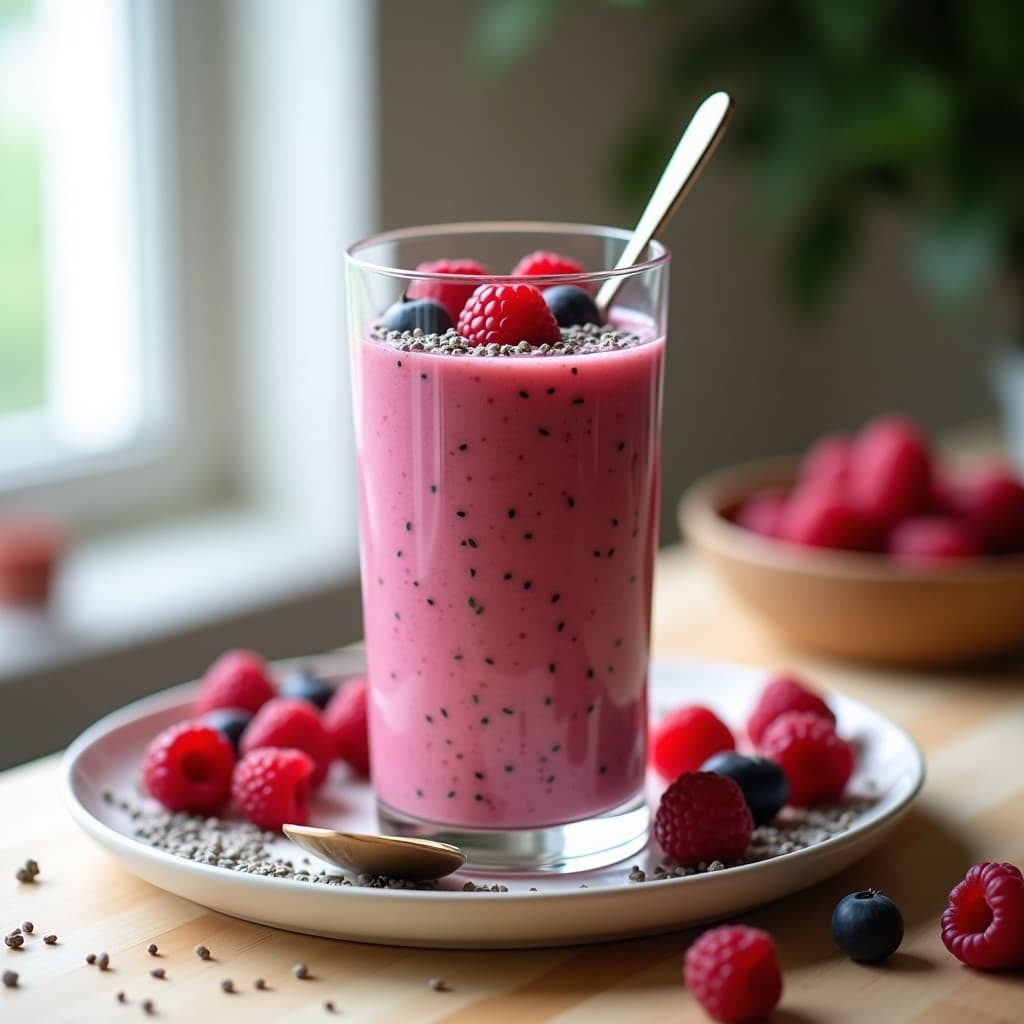 Batido de Proteína de Cáñamo y Frutos Rojos: Bebida Vegana Post-Entreno en 5 Minutos