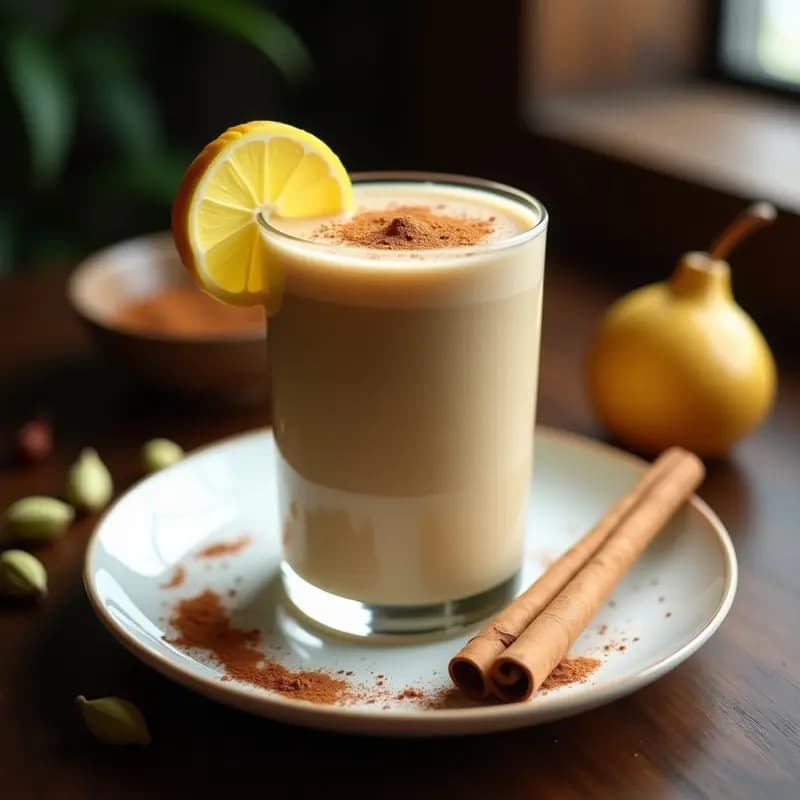 Batido de Té Chai y Proteína de Vainilla: Bebida India Alta en Proteína Sin Azúcar