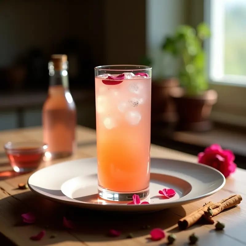 Bebida de Agua de Rosas y Dátiles: Receta Persa Revitalizante y Sin Azúcar