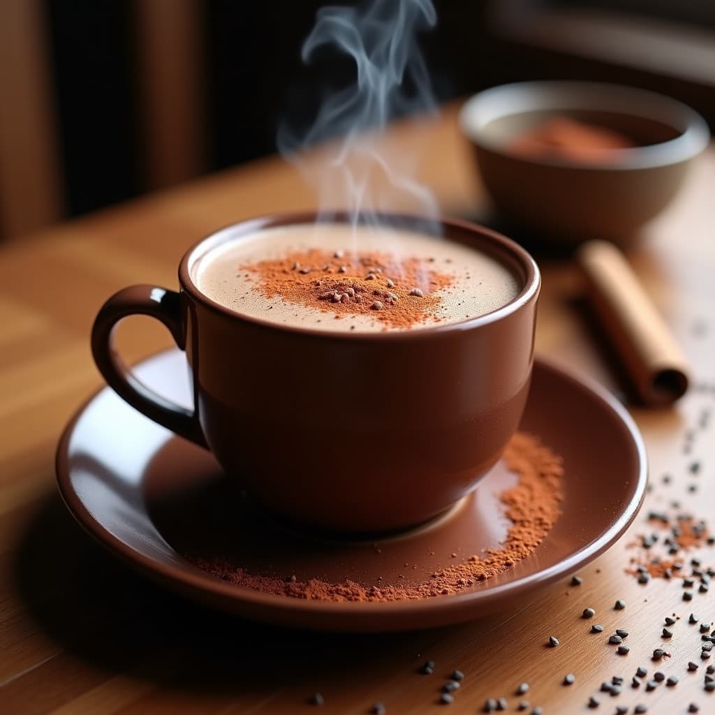 Bebida de Cacao Puro con Canela y Pimienta de Cayena: Receta Mexicana Energética y Detox