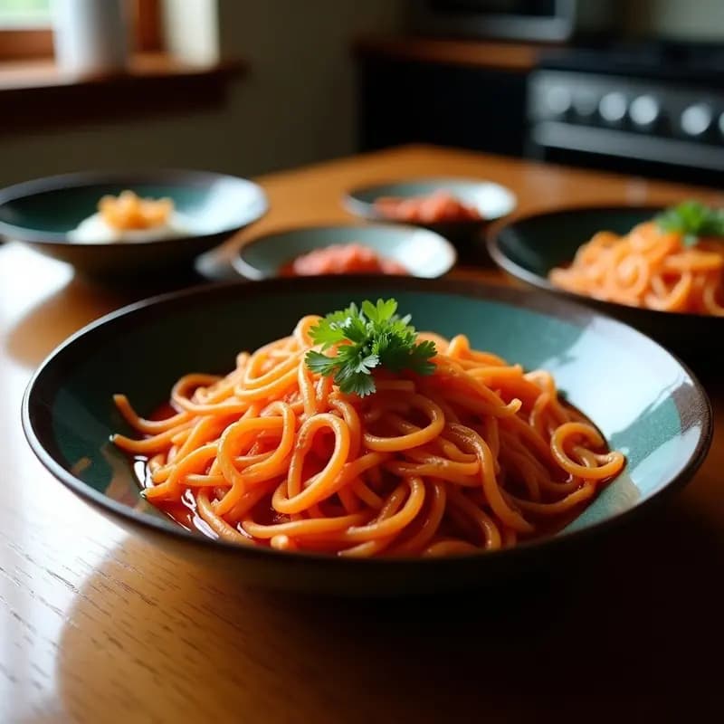 Bimbap Coreano de Kimchi y Ternera: Receta Alta en Fibra con Gochujang Casero