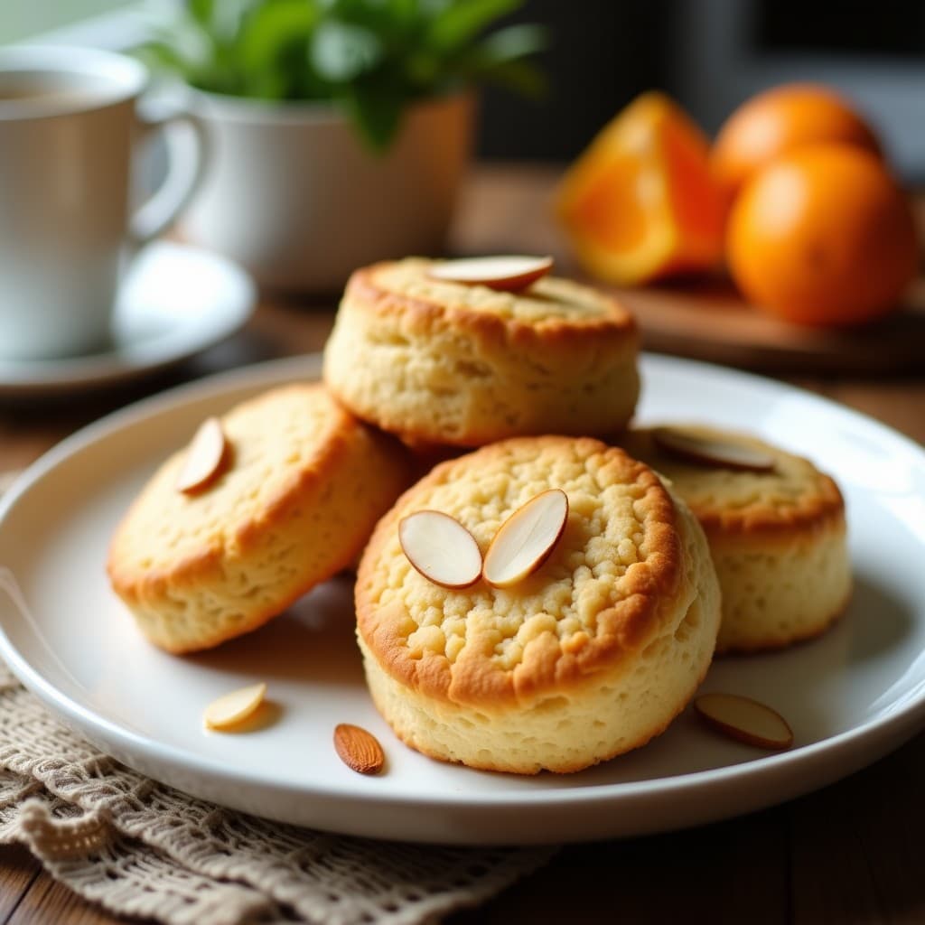 Biscochos de Harina de Garbanzo y Miel de Dátiles: Desayuno Sin Gluten y Vegano