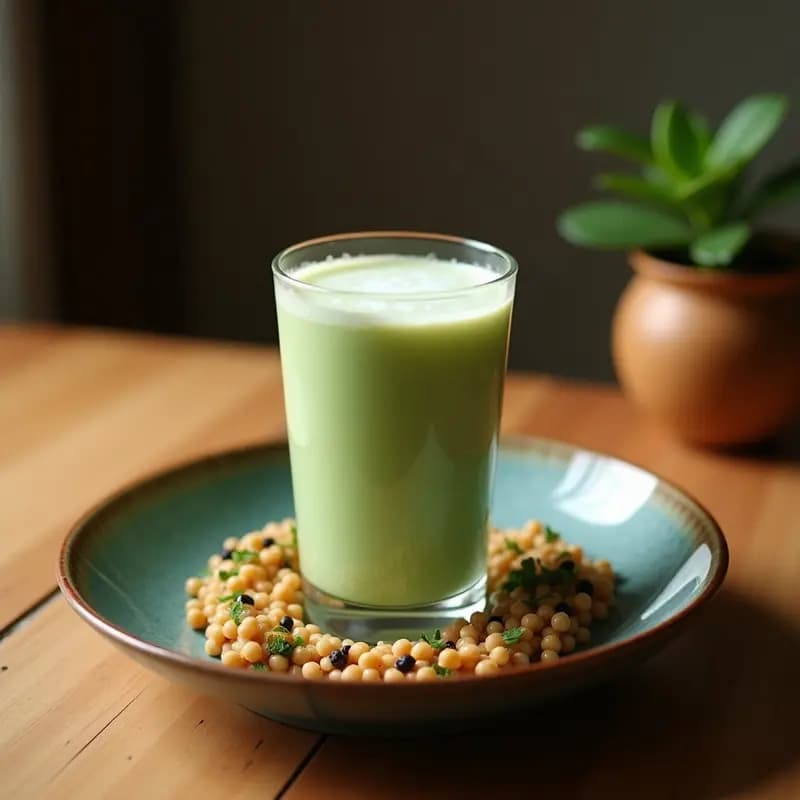 Boba Tea de Matcha y Leche de Coco: Bebida Taiwonesa Sin Lactosa