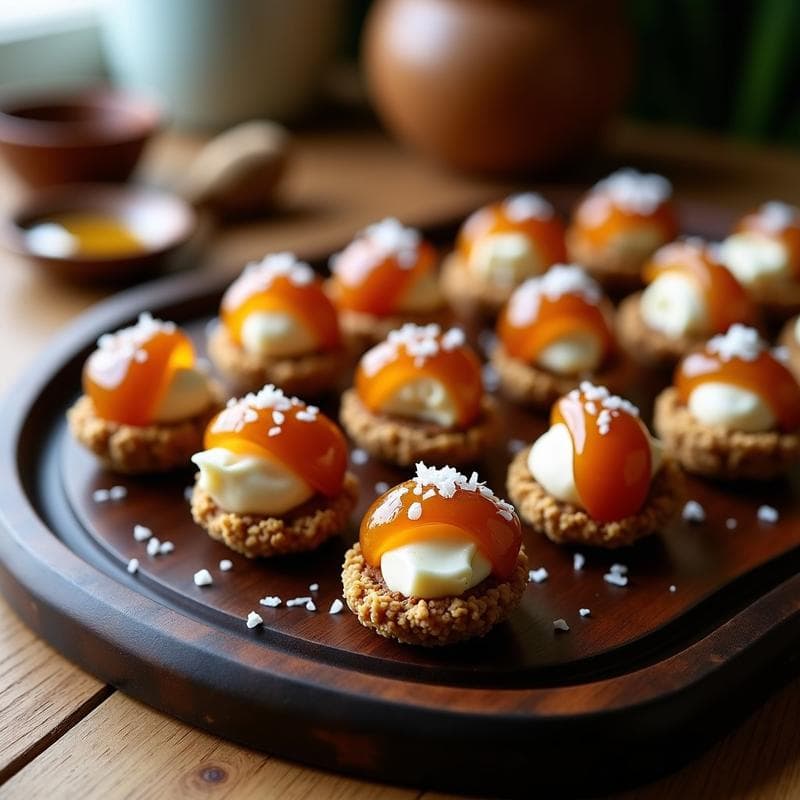 Bolitas de Dátiles y Queso de Cabra con Nueces: Aperitivo Dulce-Salado Sin Horno en 8 Minutos