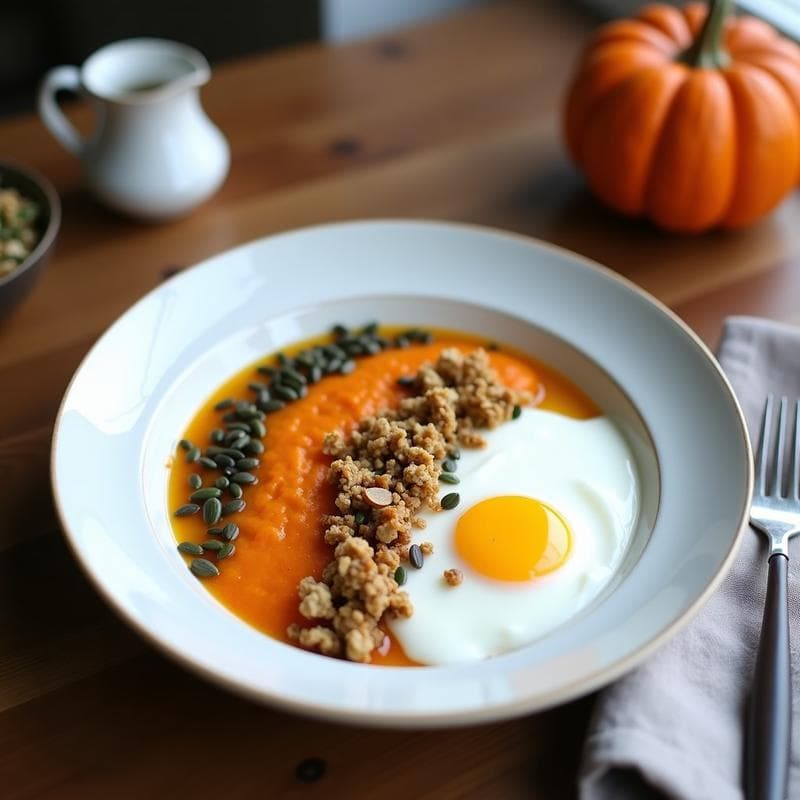 Bowl de Desayuno con Yogur de Coco y Granola de Semillas de Calabaza: Receta Vegana
