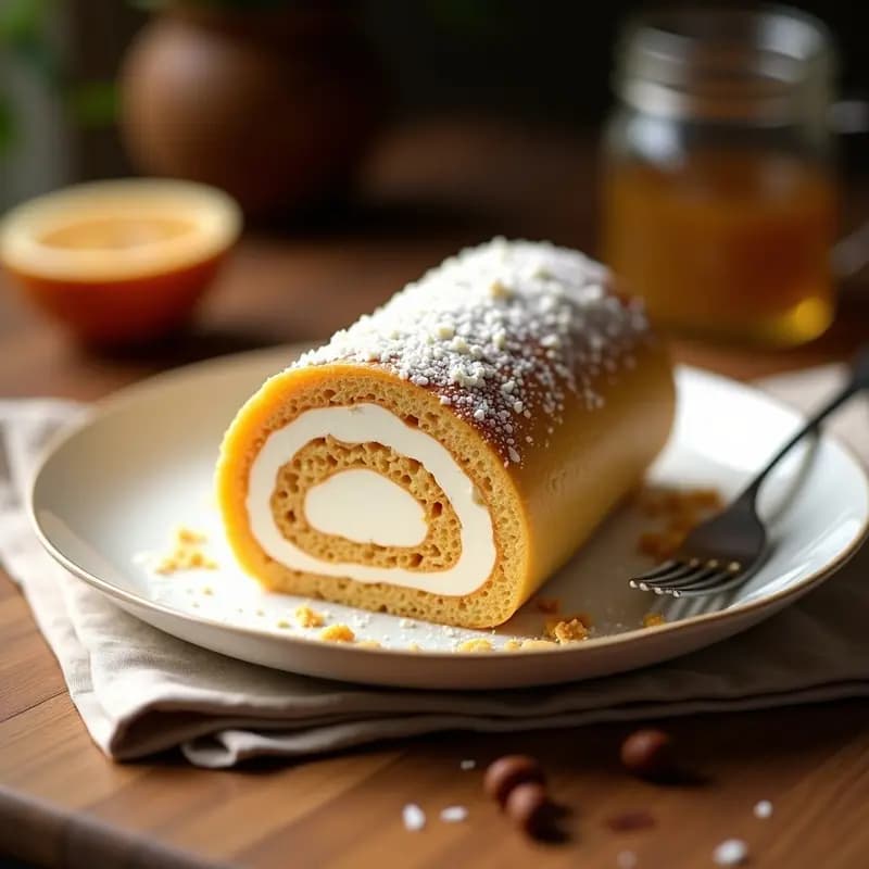 Brazo de Gitano de Merengue y Dulce de Leche: Postre Argentino Sin Gluten