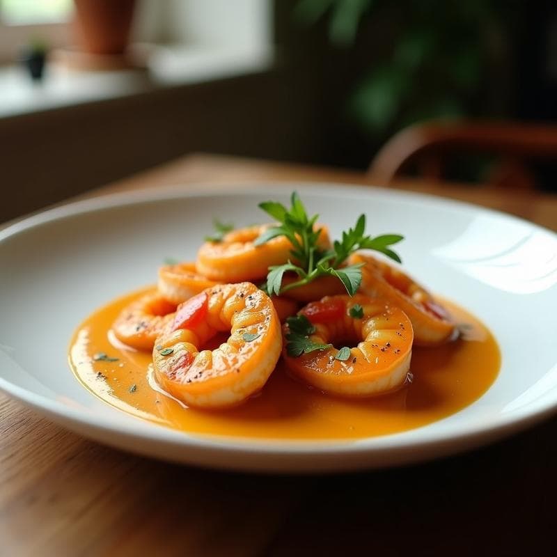 Brochetas de Camarones al Mojo de Naranja y Jengibre: Receta en Airfryer con Toque Caribeño