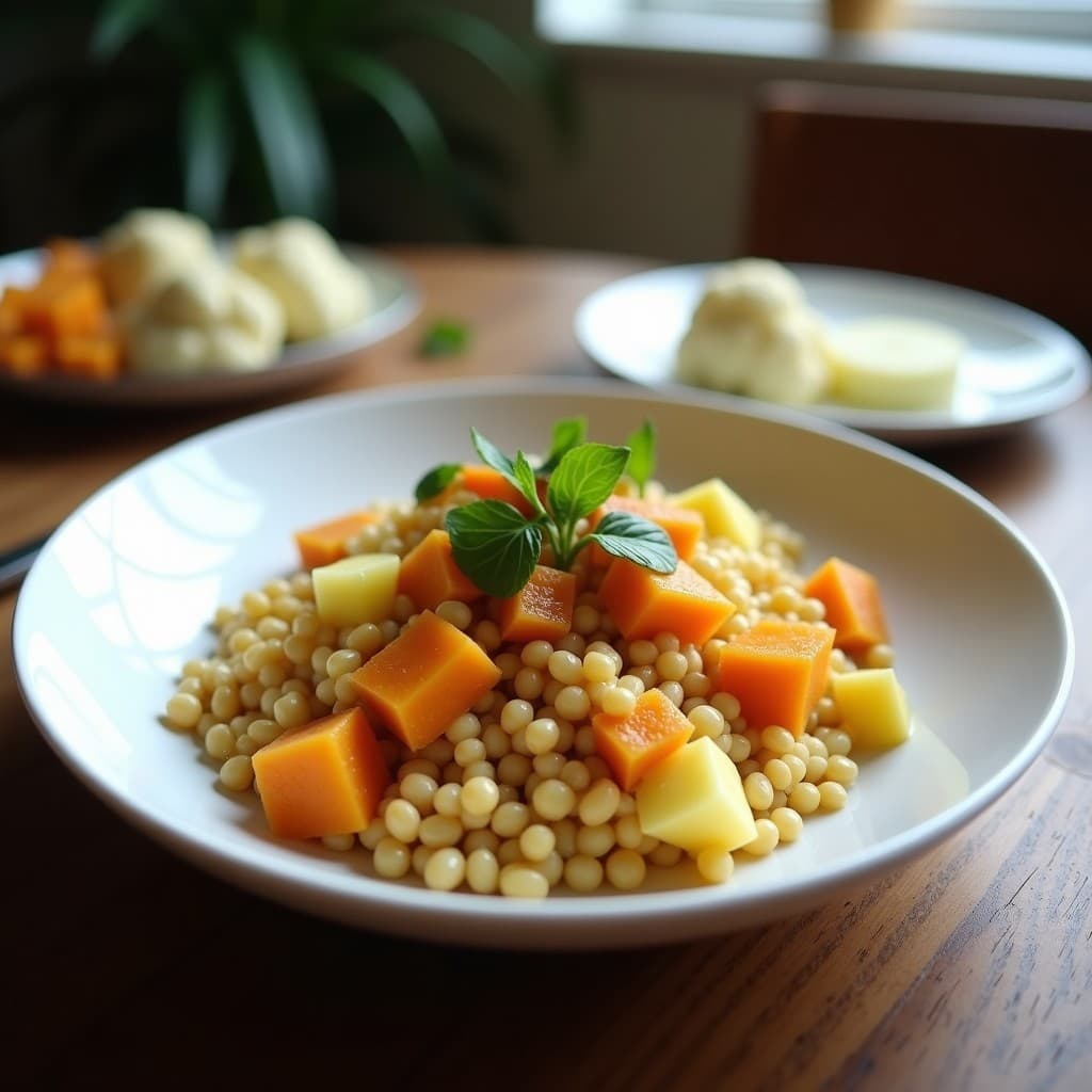 Buddha Bowl de Mijo y Verduras Asadas con Aderezo de Mostaza y Miel: Receta Vegana y Saciante