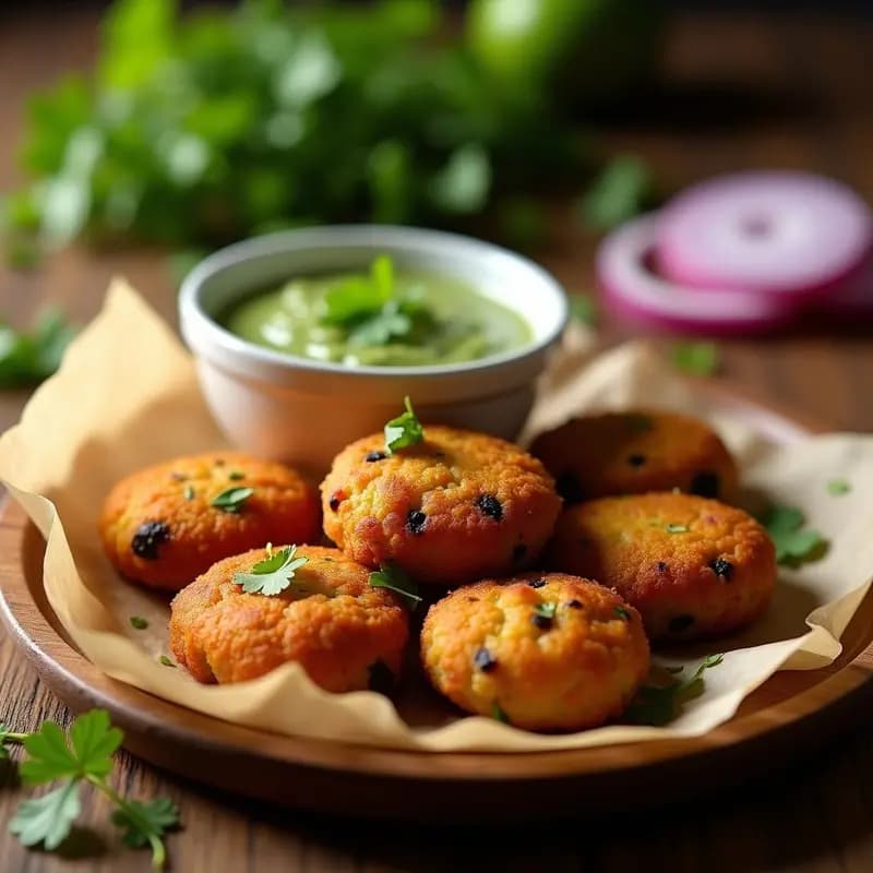 Buñuelos de Frijoles Negros y Plátano Macho: Aperitivo Dominicano Crujiente y Sin Harina