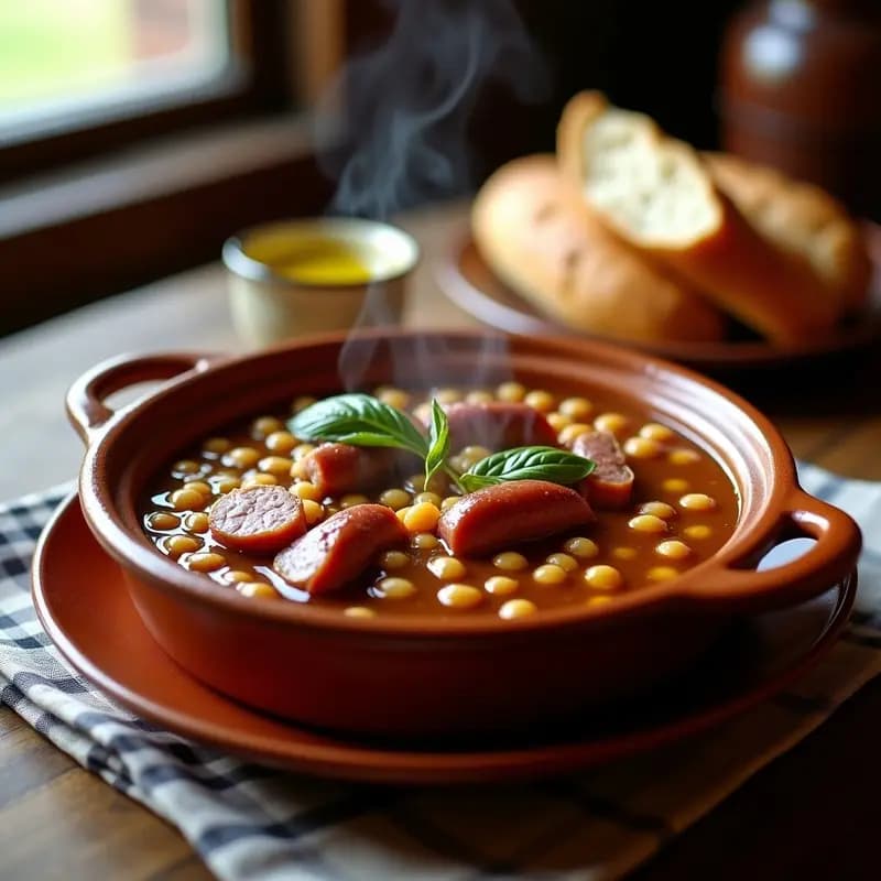 Callos a la Madrileña con Garbanzos y Chistorra: Receta Contundente y Reconfortante
