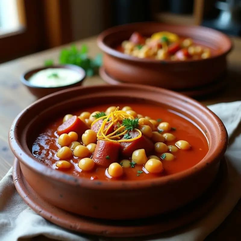 Callos a la Madrileña con Garbanzos: Receta Española en Thermomix Sin Lactosa