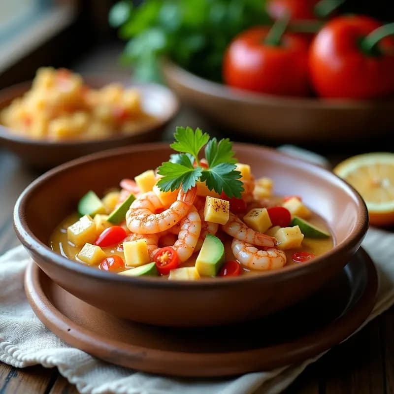 Ceiche de Chongos Zamorano: Receta Mexicana de Mariscos con Leche Cortada y Chile