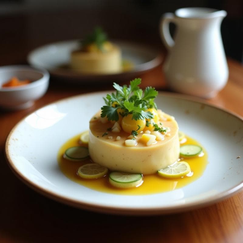 Ceviche de Palmitos y Algas Wakame con Leche de Tigernut: Receta Vegana y Marina