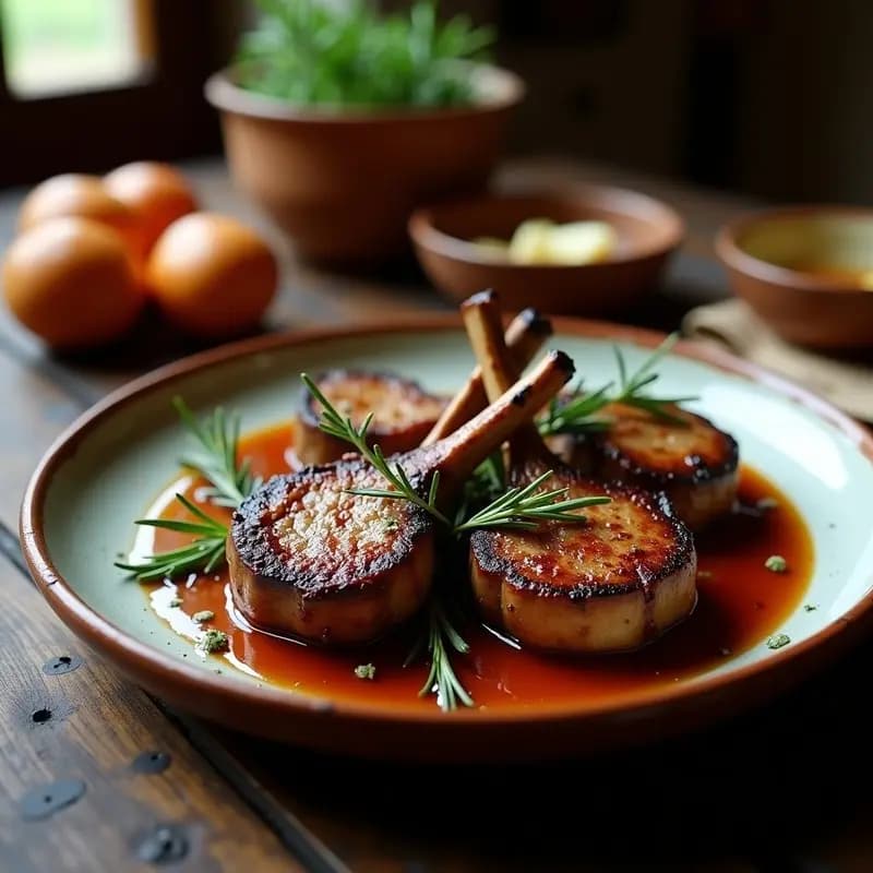 Chuletillas de Cordero al Sarmiento: Receta Riojana con Denominación de Origen
