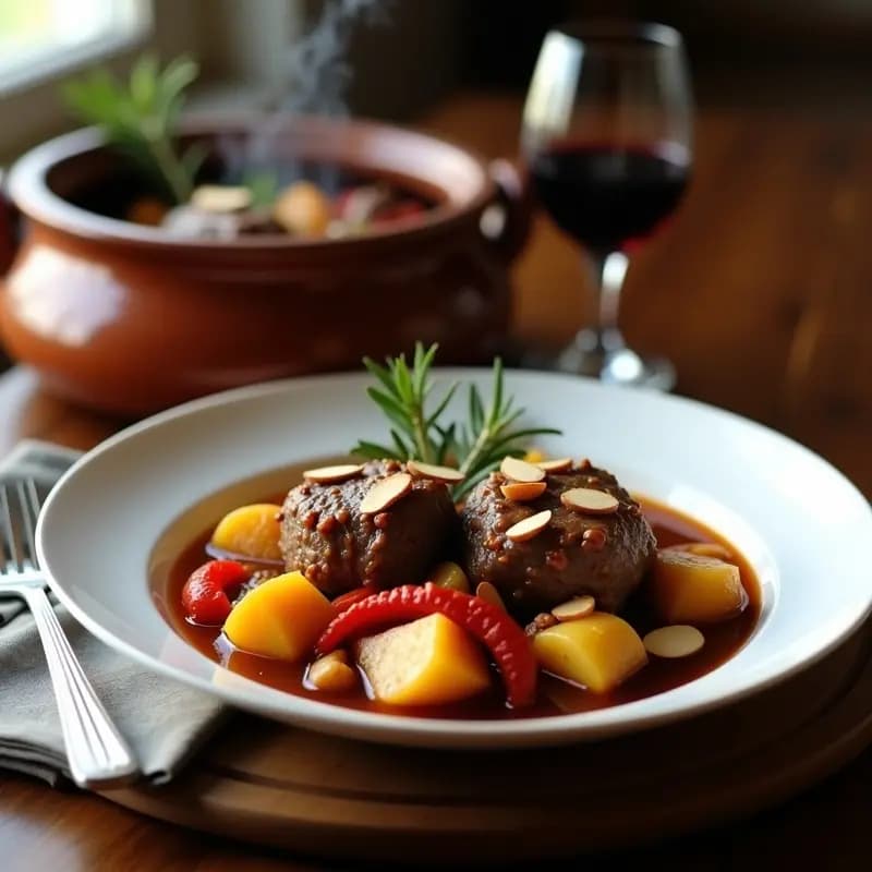 Cordero al Chilindrón: Receta Aragonesa con Patatas y Pimientos