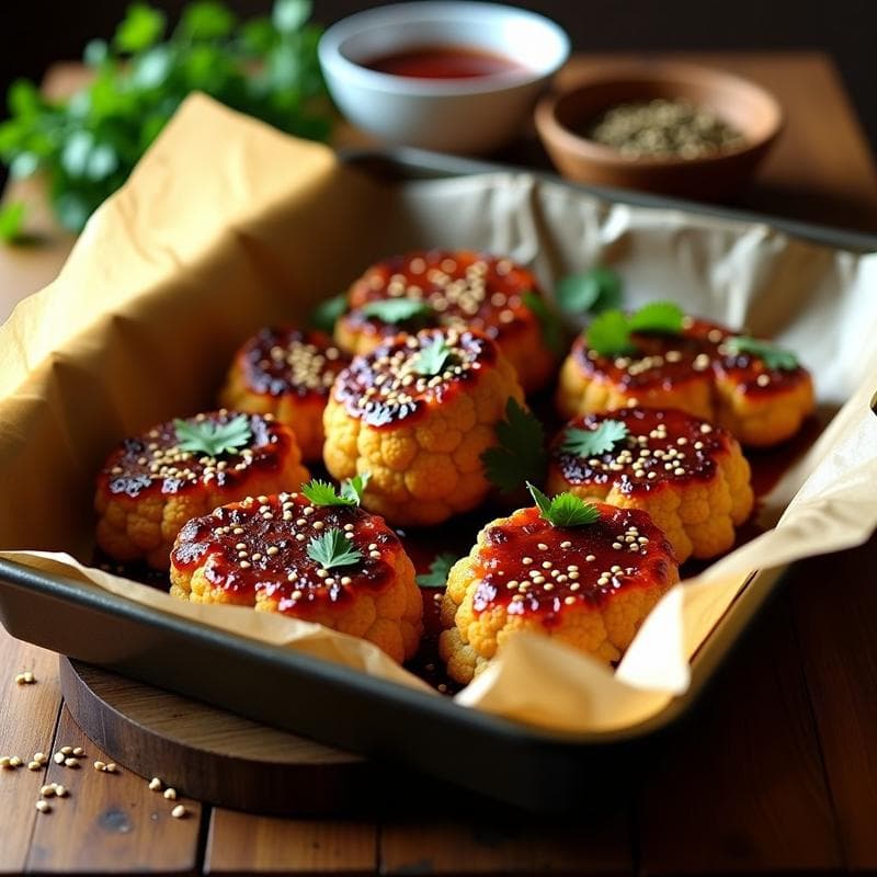Costillas de Coliflor al BBQ: Receta Vegana en Horno con Sabor Ahumado