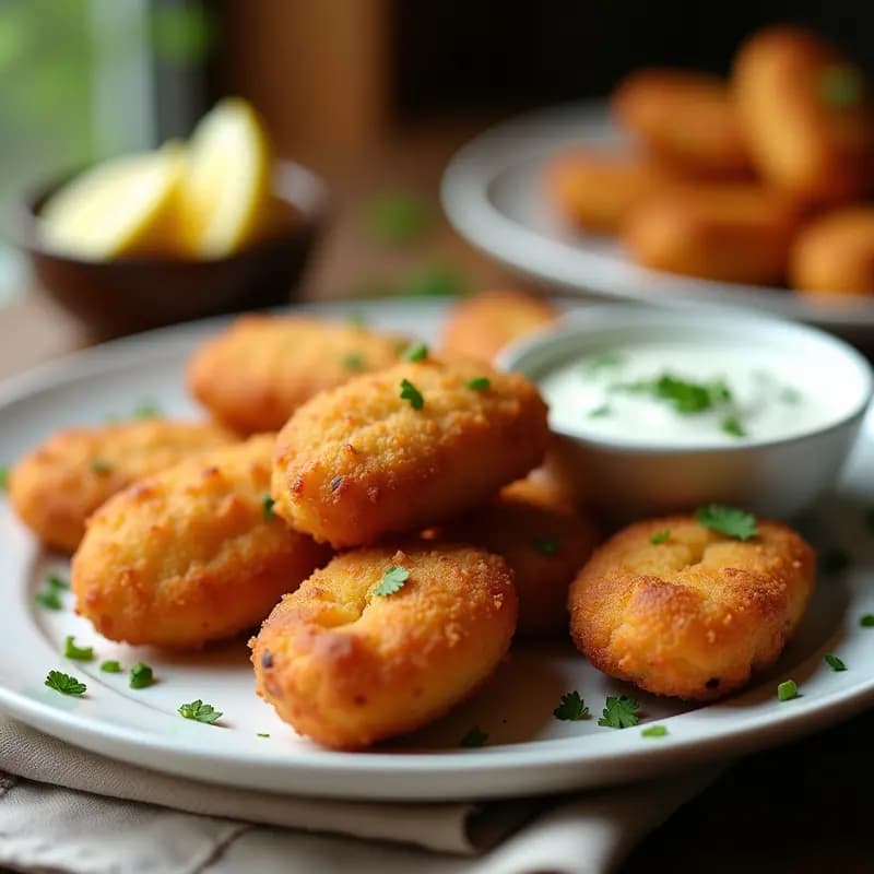 Coxinha de Frango con Masa de Yuca y Rebozado Crujiente: Receta Brasileña en Airfryer
