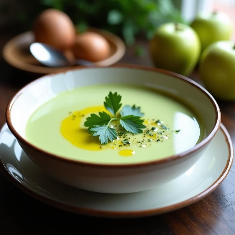 Crema de Apio Nabo y Manzana Verde: Receta en Thermomix Sin Lácteos y Detox