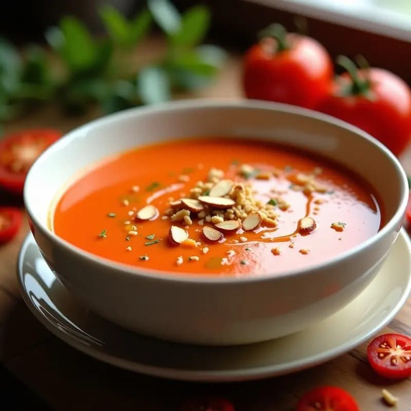 Crema Fría de Pimiento Choricero: Receta Sin Cocción y Alta en Vitamina C