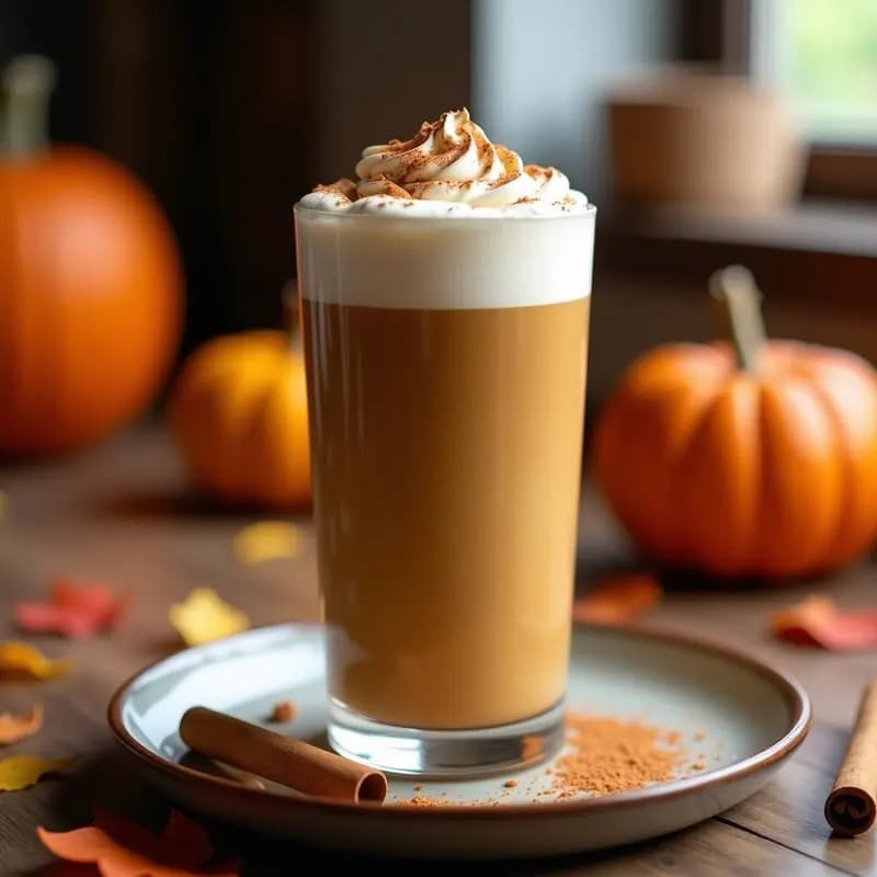 Pumpkin Spiced Latte Proteico: Receta Casera Sin Azúcar y Alta en Proteínas