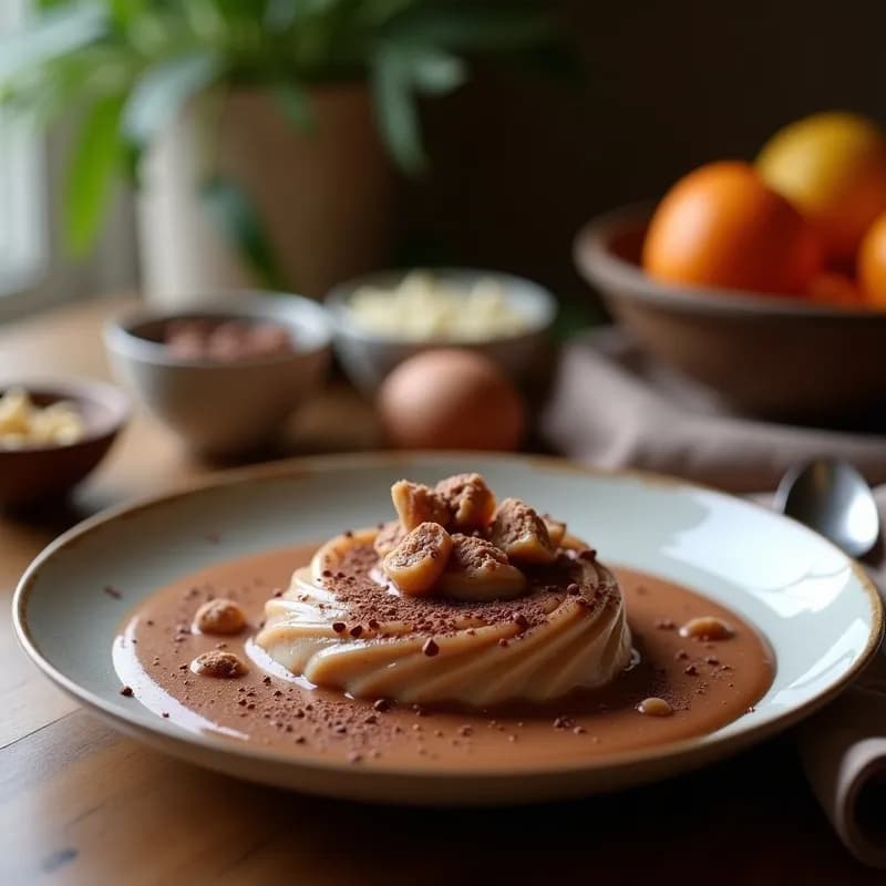 Crema de Pasta de Cacao y Avena: Receta Sin Azúcar y Alta en Fibra