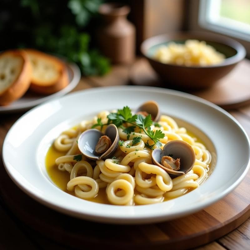 Crema de Pastas con Almejas al Vino Blanco: Receta en Thermomix Ultracremosa en 20 Minutos