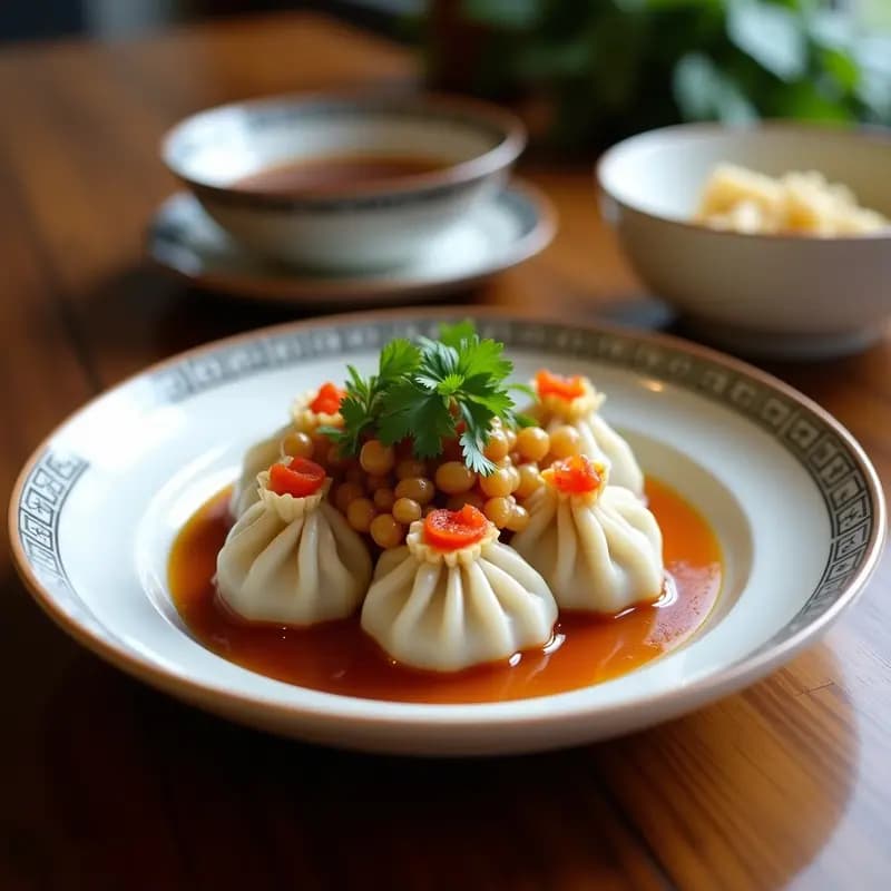 Dumplings de Shirataki con Salsa Teriyaki de Kokum: Receta Japonesa Sin Carbohidratos