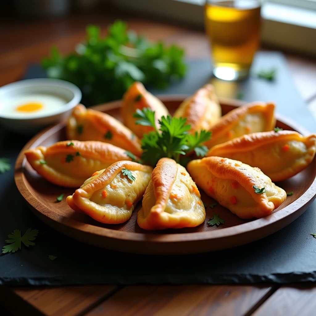 Empanadas de Harina de Arroz y Pollo al Curry: Receta Sin Gluten en Olla Lenta