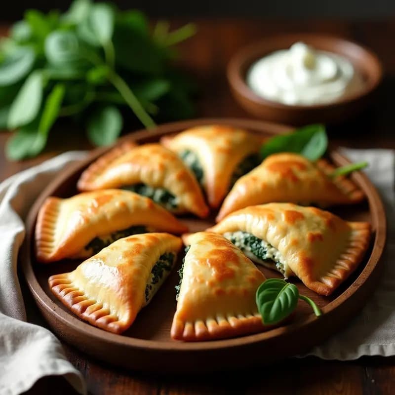 Empanadas de Harina de Lentejas Rellenas de Espinaca y Ricotta: Receta argentina sin gluten