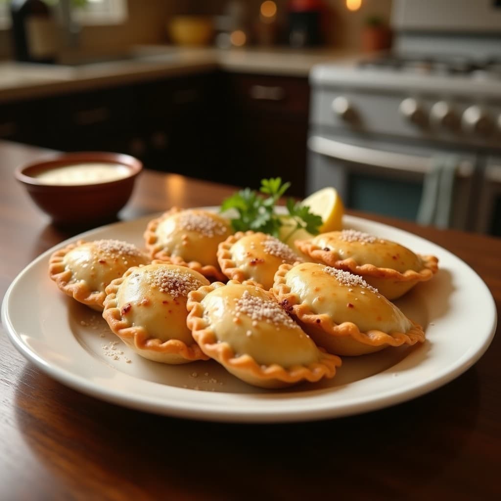 Empanadas de Pescado Blanco y Leche de Coco: Receta Tailandesa Crujiente en Olla Express