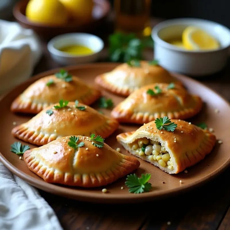 Empanadas Gallegas de Zamburiñas y Alcachofas: Receta de Mar con Masa de Centeno