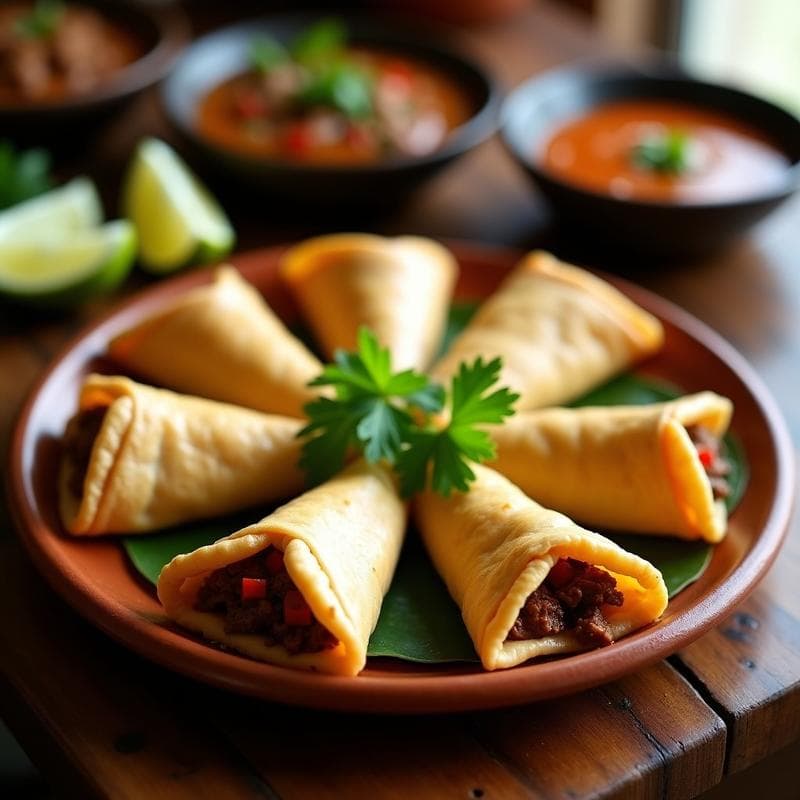 Empanadillas de Bohío con Carne de Res: Receta Dominicana en Olla Express