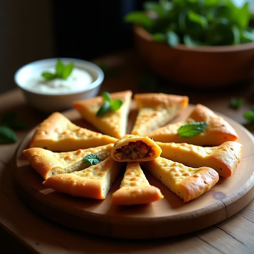 Empanadillas de Muslo de Pollo y Harina de Teff: Receta Etíope en Thermomix