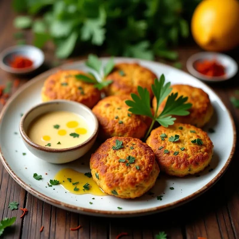 Falafel de Habas y Azafrán: Receta Medina Árabe en Thermomix y Sin Gluten