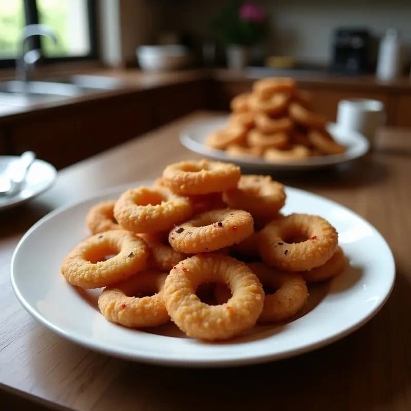 Fritura de Oreos con Glaseado de Vainilla y Virutas de Chocolate: Snack que Nadie Puede Resistir