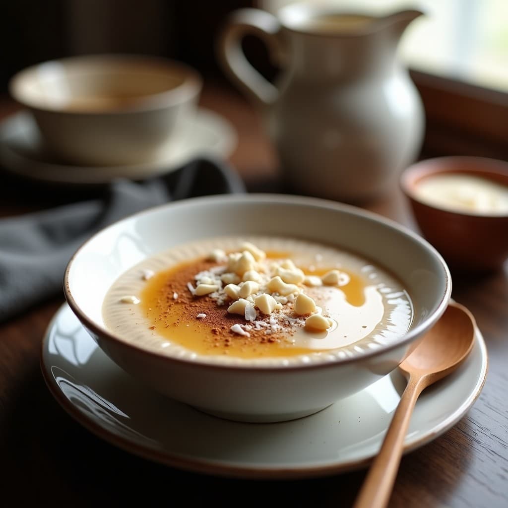 Gachas de Trigo Sarraceno con Leche de Anacardos y Canela: Desayuno Keto Sin Lácteos
